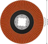 Lamelový kotouč Bosch EXPERT X782, zkosený 125 mm X-LOCK.
